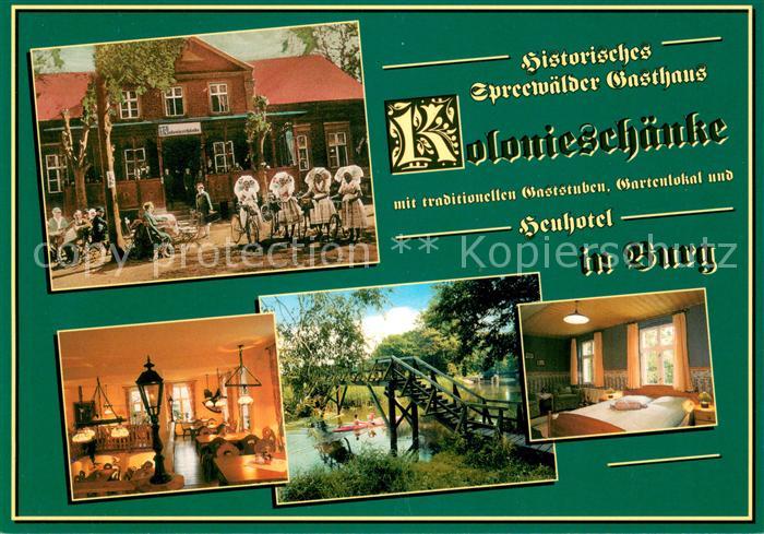 Burg Spreewald Gasthaus Koloniesch?nke Tracht