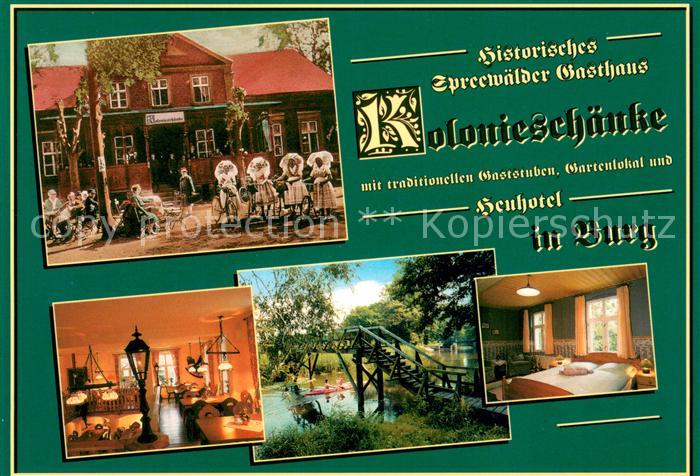Burg Spreewald Koloniesch?nke Gasthaus