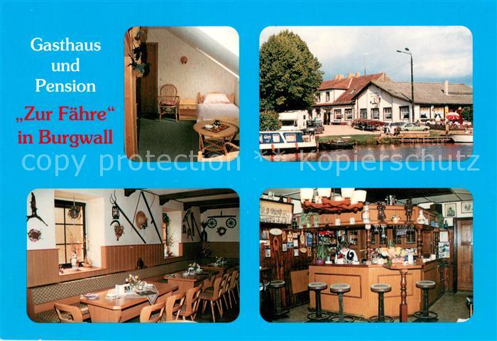 Burgwall Gasthaus Pension Zur F?hre Burgwall