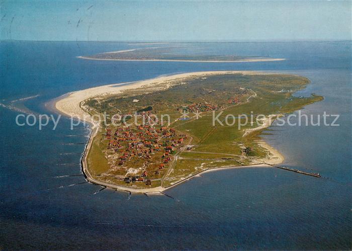 Baltrum Nordseebad Fliegeraufnahme