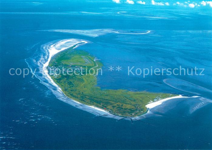 Wangerooge Nordseebad Fliegeraufnahme