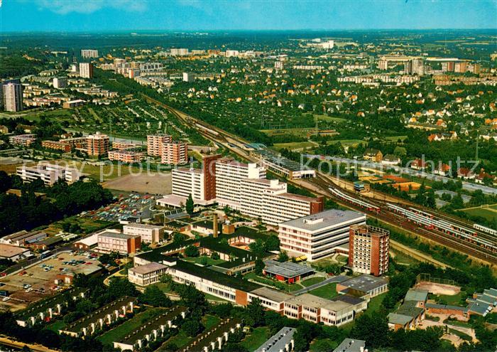 Hamburg Fliegeraufnahme Berufsf?rderungswerk