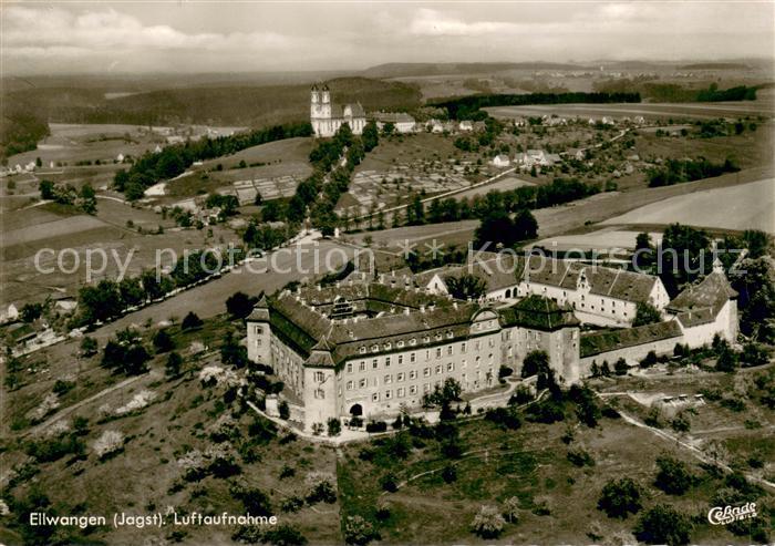 Ellwangen Jagst Fliegeraufnahme