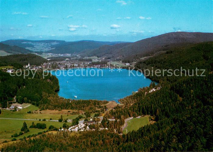 Titisee-Neustadt Fliegeraufnahme Seepartie