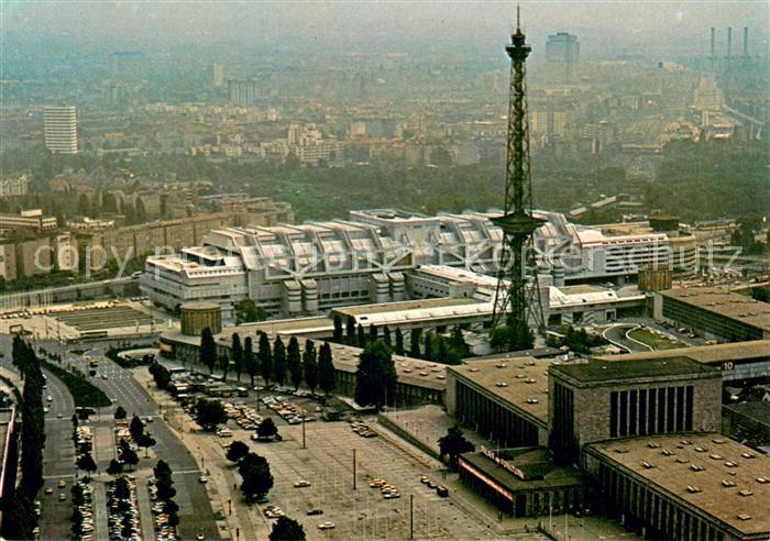 Berlin Fliegeraufnahme Congress-Centrum am Funkturm