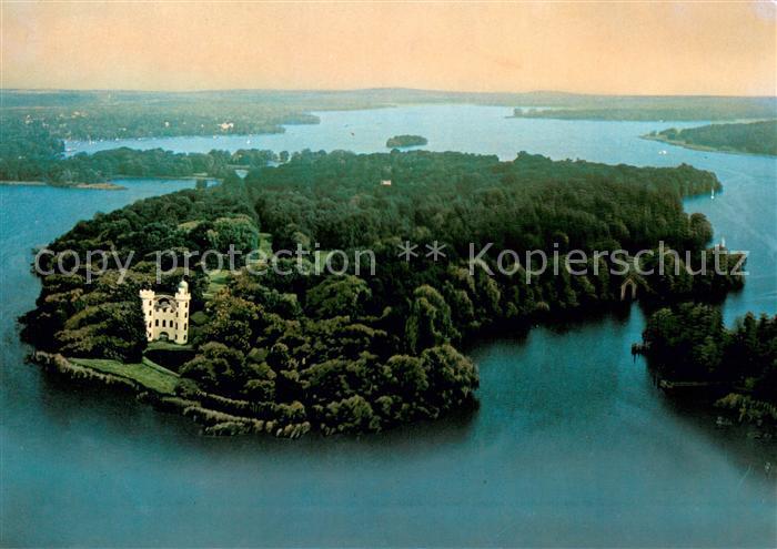 Berlin Pfaueninsel Fliegeraufnahme