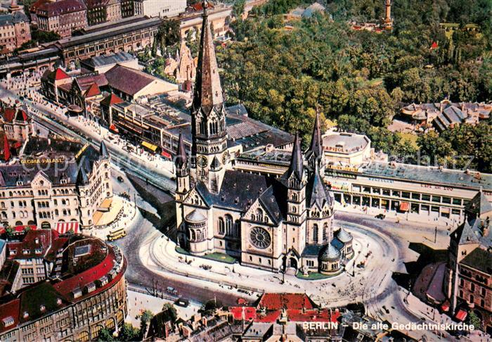 Berlin Fliegeraufnahme alte Ged?chtniskirche