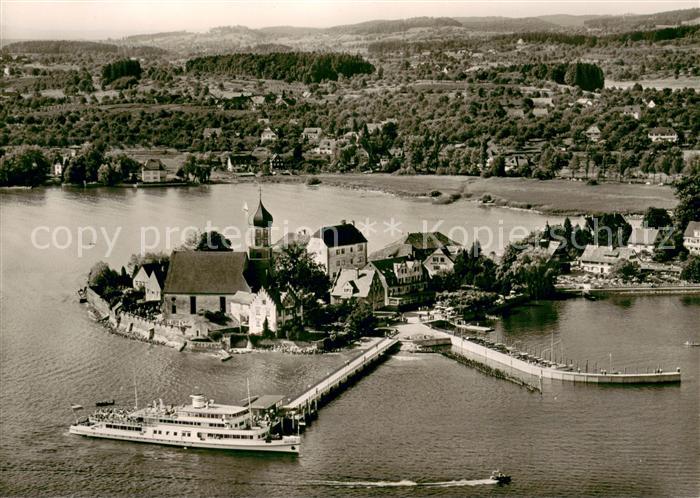Wasserburg Bodensee Fliegeraufnahme