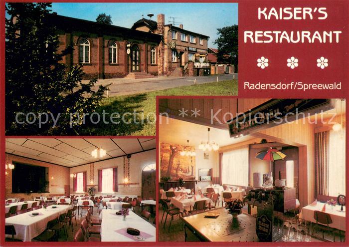 Radensdorf Spreewald Kaisers Restaurant