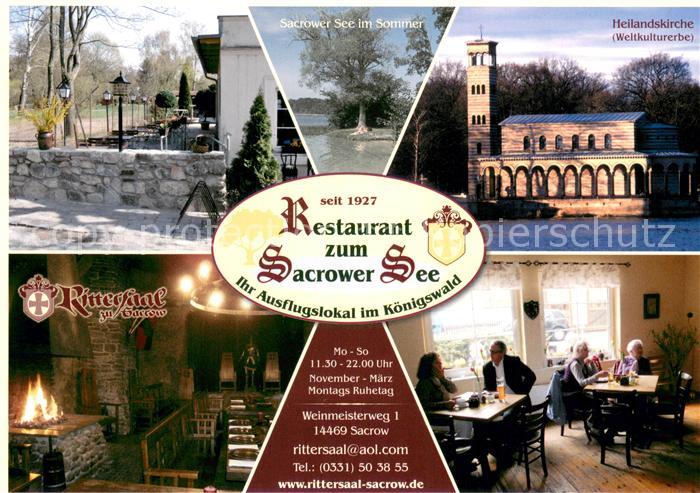 Sacrow Potsdam Restaurant zum Sacrower-See