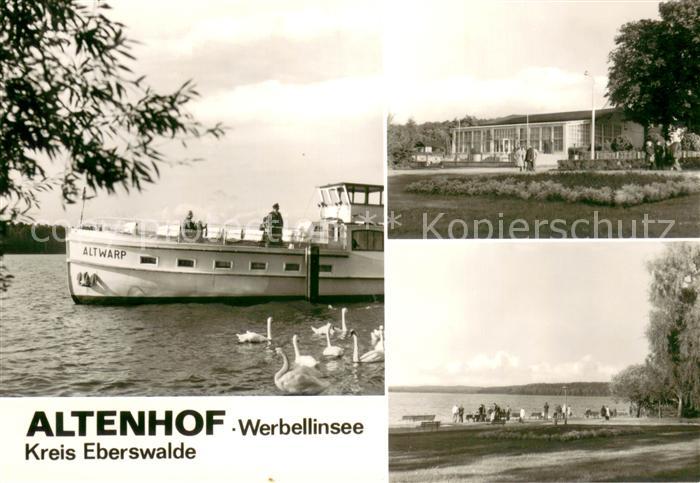 Altenhof Werbellinsee Dampferanlegestelle Seepartie