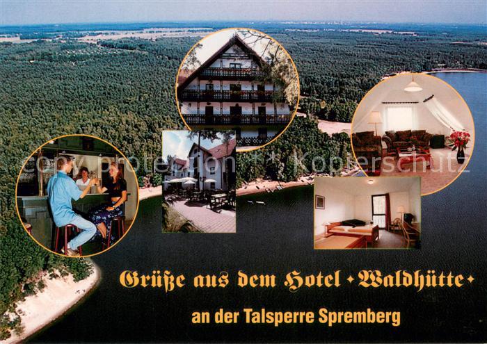 Spremberg Niederlausitz Fliegeraufnahme Talsperre Hotel Waldh?tte