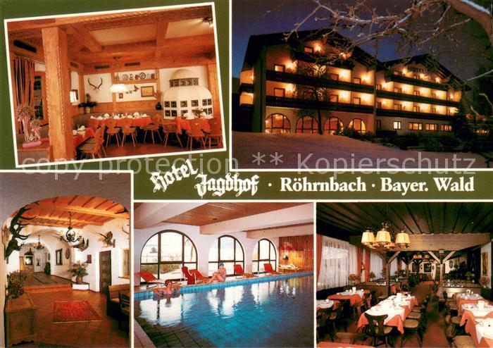 Roehrnbach Hotel Jagdhof Restaurant Hallenbad Bayerischer Wald