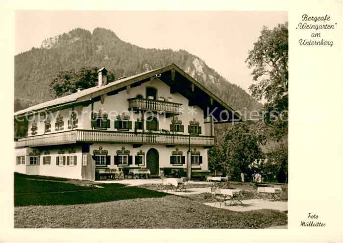 Ruhpolding Bayern BergCafe Weingarten am Unternberg Chiemgauer Alpen