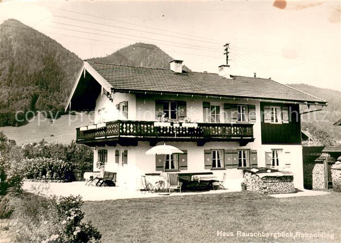 Ruhpolding Bayern Gaestehaus Pension Haus Rauschbergblick