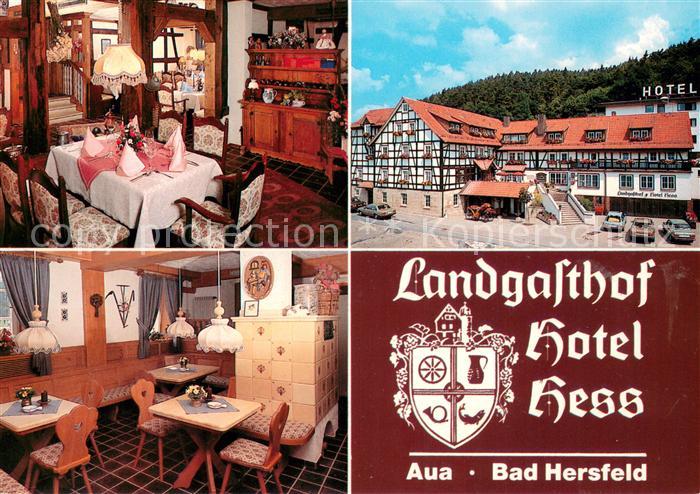 Aua Landgasthof Hotel Hess Restaurant Wappen
