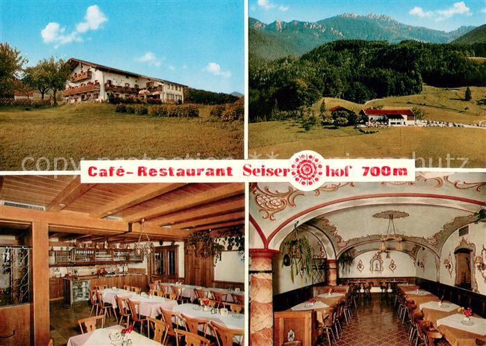 Reit Aschau Chiemgau Cafe Pension Restaurant Seiserhof Landschaftspanorama Chiem