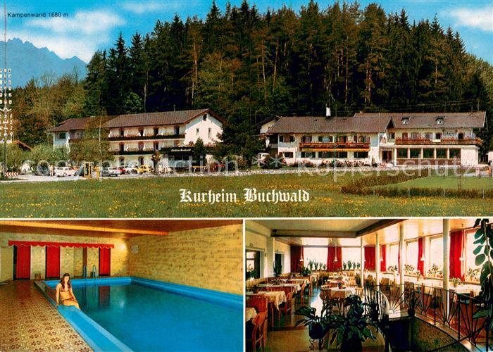 Feldwies Kurheim Buchwald Restaurant Hallenbad Kampenwand Chiemgauer Alpen
