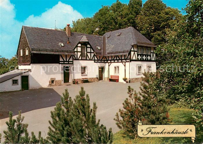 Weissenstadt Pfarrer Hacker Haus Frankenhaeusle Erholungsheim Bildungsstaette