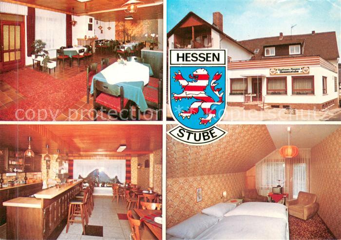 Rengshausen Knuellwald Gasthaus Pension Hessenstube Restaurant Fremdenzimmer Wap