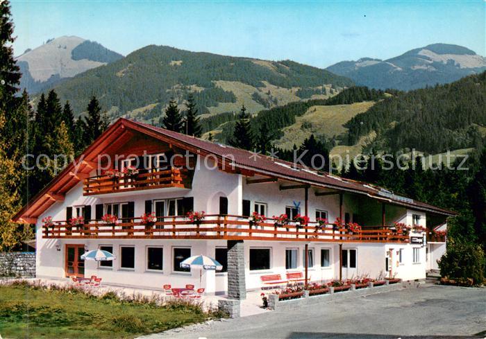 Unterjoch Gaststaette Pension Berghof Allgaeuer Alpen