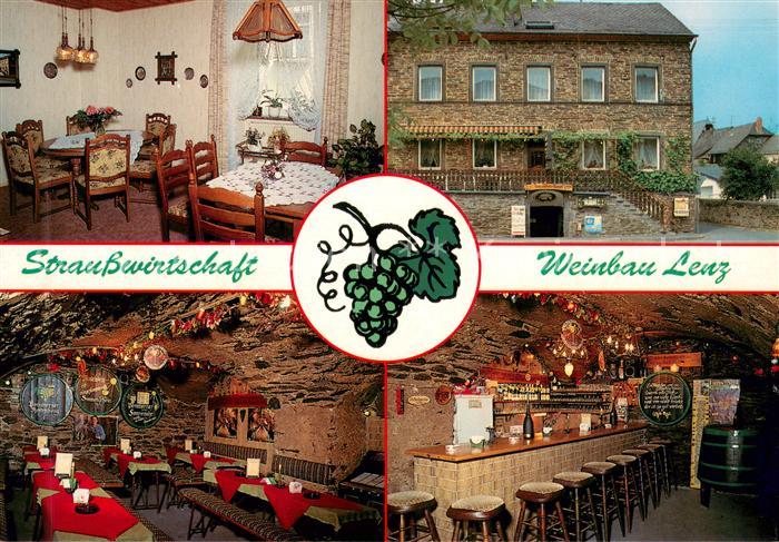Pommern Mosel Strausswirtschaft Weinbau Lenz Restaurant