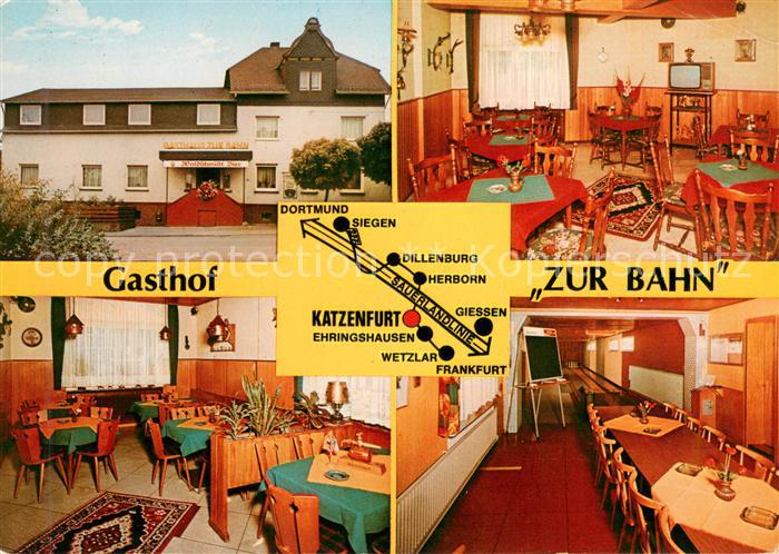 Katzenfurt Gasthof Pension Zur Bahn Restaurant