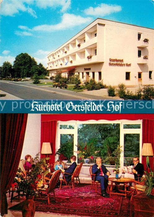Gersfeld Rhoen Kurhotel Gersfelder Hof Lobby