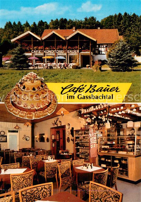 Grasellenbach Cafe Konditorei Bauer