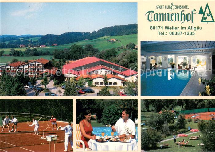 Weiler Allgaeu Sport- und Kurhotel Tannenhof Tennisschule Hallenbad