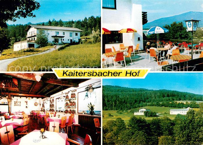 Kaitersbach Hotel Pension Kaitersbacher Hof Restaurant Terrasse Landschaftspanor