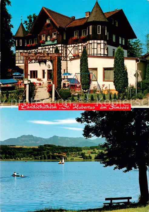 Krottenmuehl Soechtenau Rosenheim Bayern Landschulheim St. Hubertus am Simssee