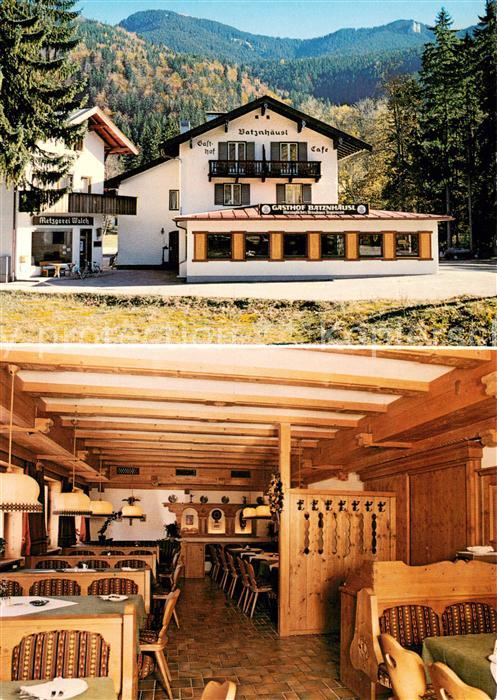 Kreuth Tegernsee Gasthof Cafe Baznhaeusl Restaurant Alpen