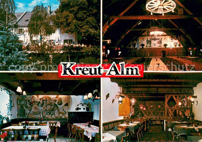 Grossweil Alpengasthof Cafe Restaurant Kreut Alm Gastraum Festsaal