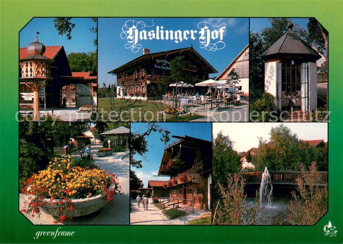 Kirchham Niederbayern Hotel Restaurant Haslinger Hof Brauhaus Kapelle Holzbrueck