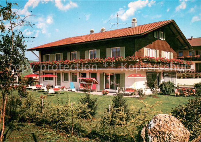 Oberstaufen Oberallgaeu Bayern Schrothkurheim Olympia Heidi Biebl Garten