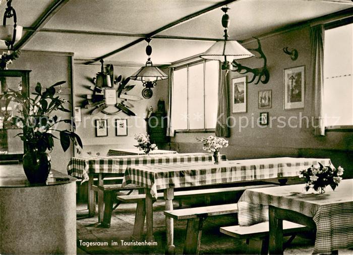 Oberstdorf Tagesraum im Touristenheim Haus Mussack