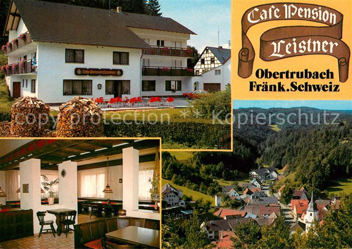 Obertrubach Cafe Pension Leistner Panorama Fraenkische Schweiz