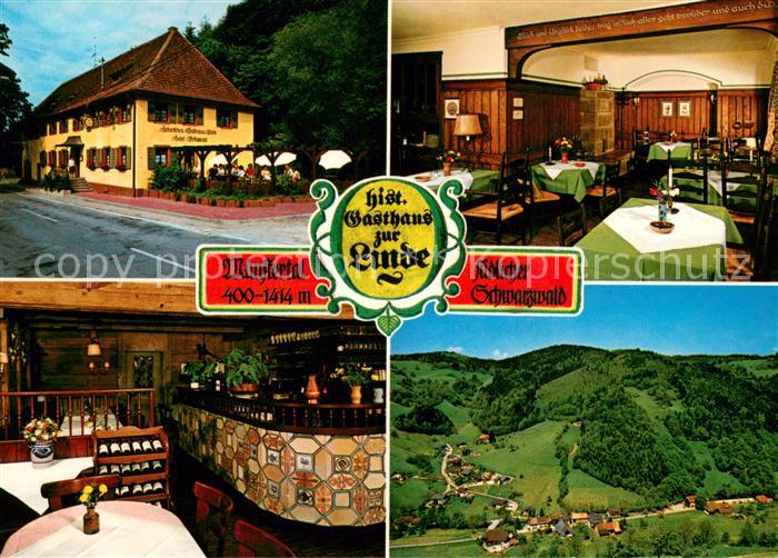 Muenstertal Schwarzwald Historisches Gasthaus Linde Panorama