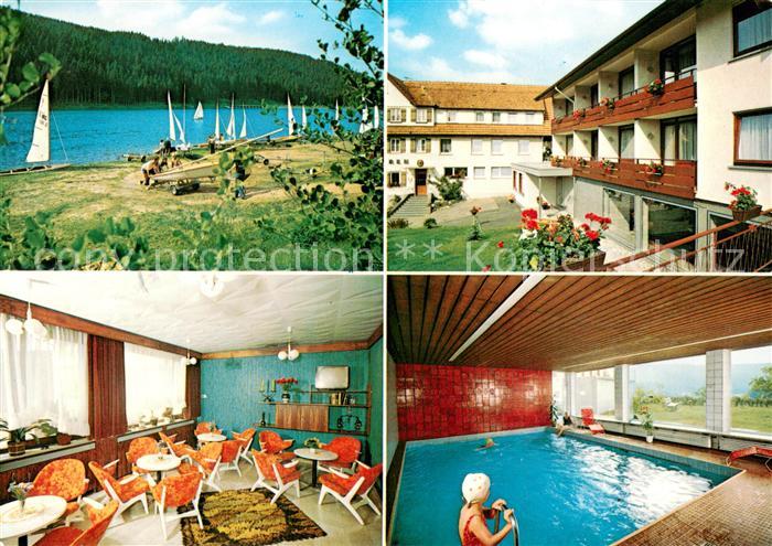 Erzgrube Gasthof Pension Baeren im Schwarzwald Hallenbad See Wassersport