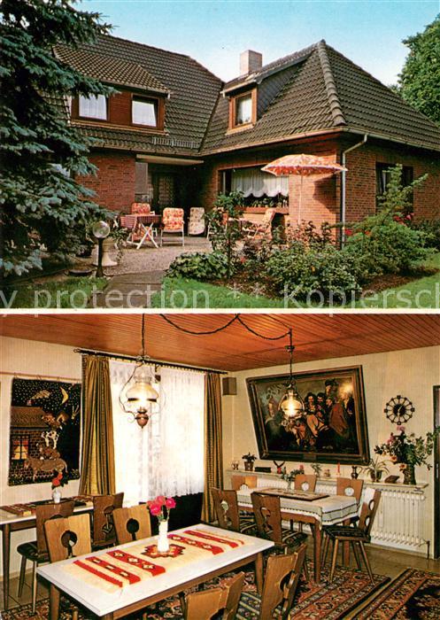 Lilienthal Bremen Pension Dreyer Gastraum Terrasse