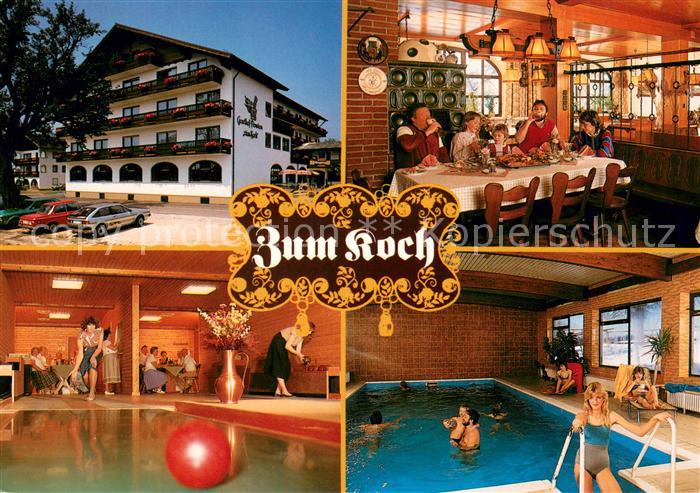 Vorderhainberg Gasthof Pension Zum Koch Restaurant Hallenbad Kegelbahn