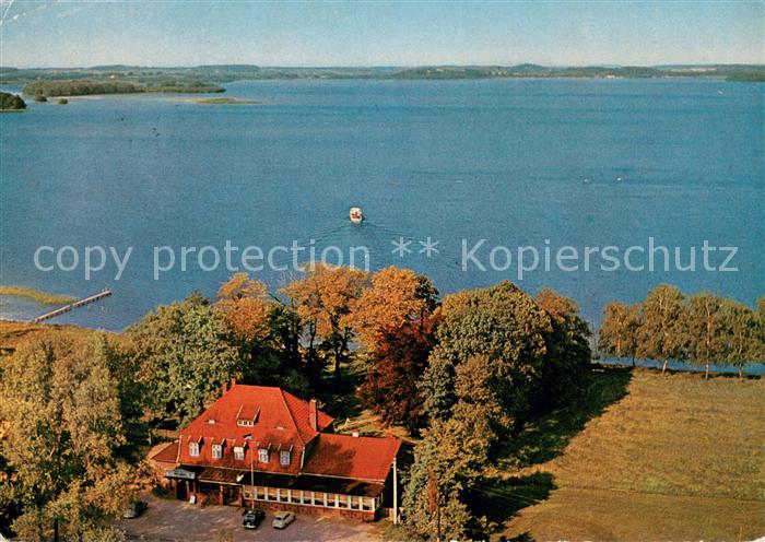 Dersau Gasthaus Pension Zur Muehle Grosser Ploener See Fliegeraufnahme