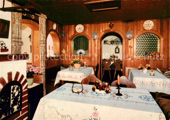 Oberstdorf Kleine Chow-Chow-Huette am Freibergsee Gastraum