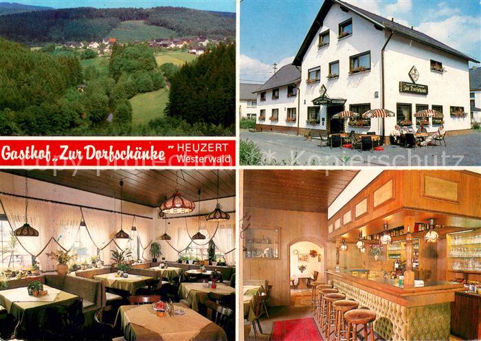 Heuzert Gasthof Zur Dorfschaenke Restaurant Bar Landschaftspanorama