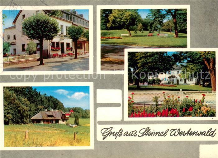 Steimel Altenkirchen Westerwald Gasthof Pension Waldfrieden Park Landschaftspano
