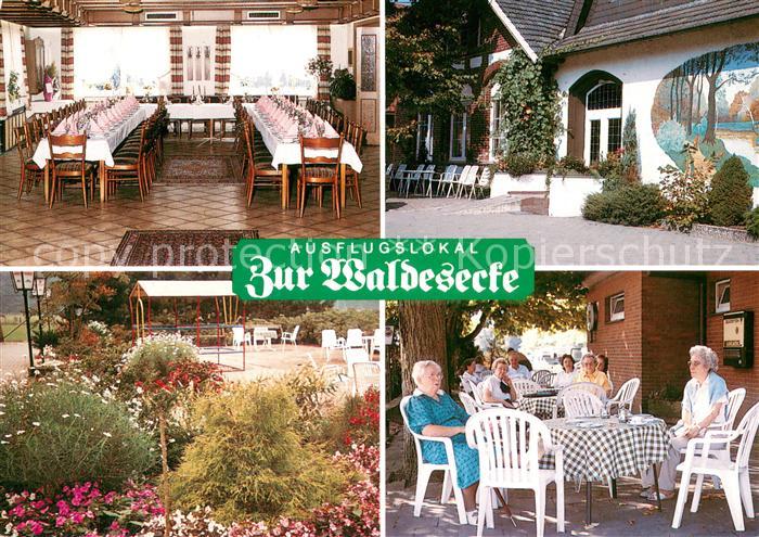 Stadtlohn-Bueren Hotel Ausflugslokal Zur Waldesecke Restaurant Terrasse