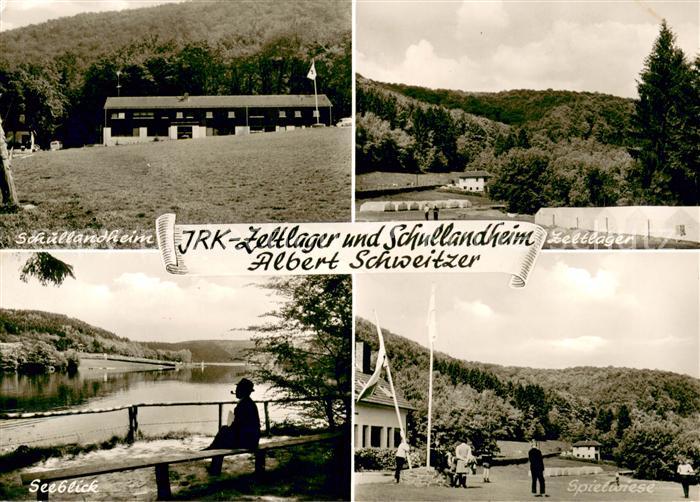 Schmittlotheim DRK Schullandheim Zeltlager Albert Schweitzer Edersee