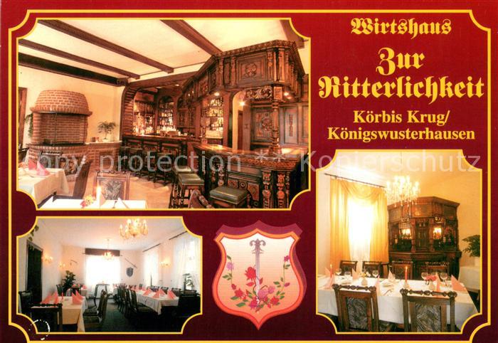 Koerbis Krug Wirtshaus Zur Ritterlichkeit Restaurant