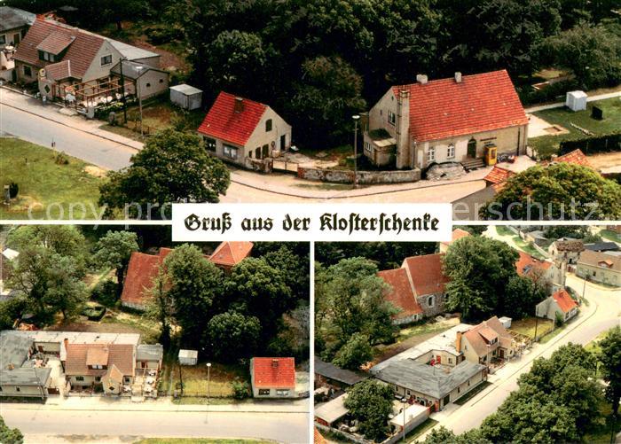 Klosterdorf Strausberg Gasthof Klosterschenke Fliegeraufnahmen